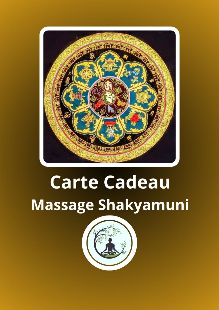 Massage Tibétain Shakyamuni Massage traditionnel offre des avantages en soutenant le rééquilibrage du corps, en relaxant les tensions et en rétablissant l’équilibre des systèmes énergétiques du corps, il est réputé pour améliorer la connexion corps esprit. Il peut être utilisé comme transition, changement de travil, rupture ,recherche du chemin de vie, aide à dévelloper la conscience du Soi